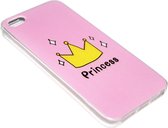 Prinsessen siliconen hoesje Geschikt voor iPhone 5/ 5S/ SE
