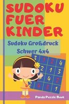 Sudoku Fuer Kinder - Sudoku Grossdruck Schwer 4x4