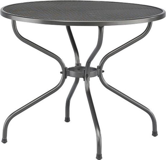 strekmetaal tafel 90 cm rond | bol.com