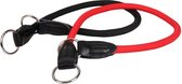 Choker artificial leather 60cmx12mm, red