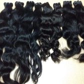 Brasil Hair Weave Bundel virgin 50cm 20" *100%remy human hair brazil zwart bruin
