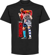 Peter Crouch T-Shirt - Zwart - XS