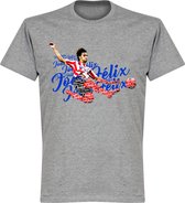 Joao Felix Script T-Shirt - Grijs - XL