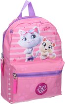 44 Cats Backpacks 44 Cats Bag Backpack Kids - Lampo and Pilou - Pink