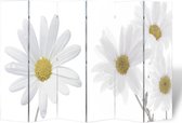 Kamerscherm 240x170cm Bloemen (Incl Anti Kras Vilt) - Ruimteverdeler - Kamerverdeler - Kamer scherm