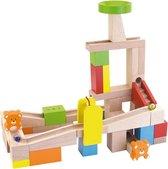 Viga Toys Kit de construction de piste en marbre 49 pièces