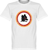 AS Roma Vintage Logo T-Shirt - Kinderen - 92/98