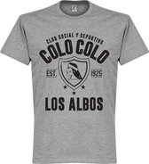 Colo Colo Established T-Shirt - Grijs - M