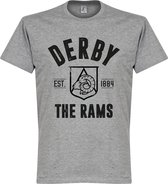 Derby Established T-Shirt - Grijs - S