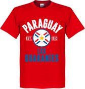 Paraguay Established T-Shirt - Rood - XXXXL