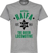 Maccabi Haifa Established T-Shirt - Grijs - L