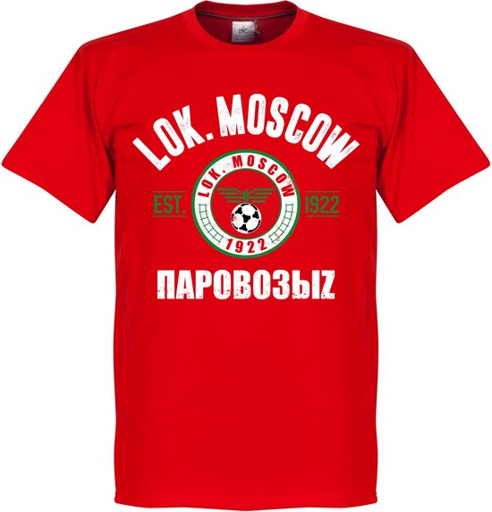 Moskou Established T-Shirt - Rood
