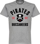 Pirates Established T-Shirt - Grijs - XL