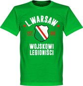 T-Shirt Legia Warsaw Established - Vert - L