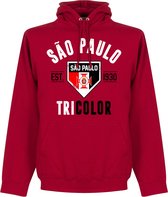 Sao Paulo Established Hooded Sweater - Rood - XL