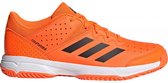 adidas Court Stabil Sportschoenen - Maat 33 - Unisex - oranje/ zwart/ wit