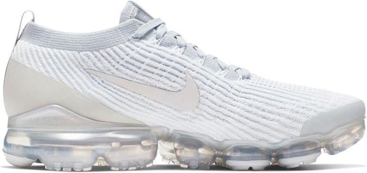 Nike Air VaporMax Flyknit 3 - Heren Sneakers Sportschoenen schoenen Wit AJ6900-102 - Maat EU 46 US 12