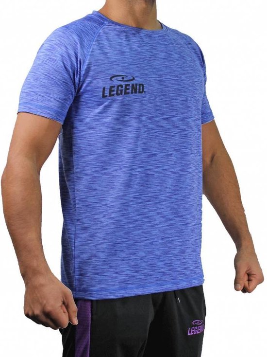 Legend Sports Dryfit Sportshirt Melange Violet Taille Xs