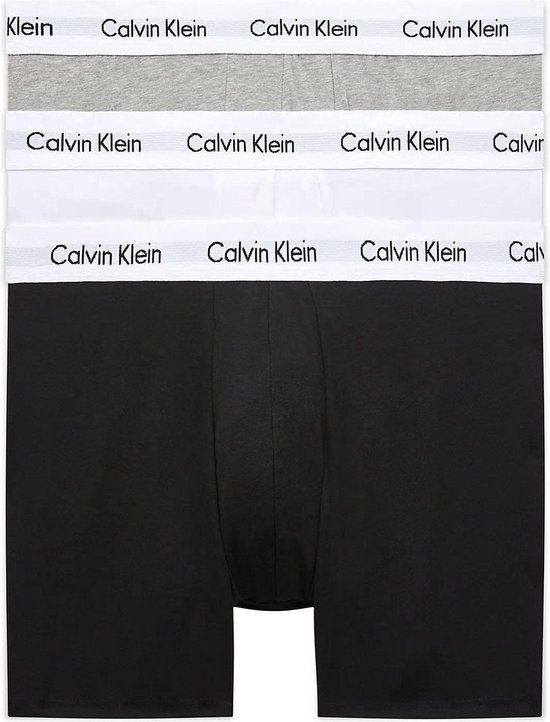 Caleçon Calvin Klein - Taille XL - Homme - noir / blanc / gris | bol.com