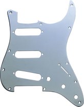 Fender Modern Style Pickguard Strat Chrome 1-Ply 11-Hole - Pickguard
