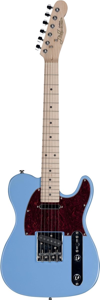 J & D TL-Mini SBL Sky blauw - Elektrische gitaar