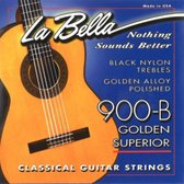 LaBella 900B Klassieke gitaarsnaren set- Zwart nylon