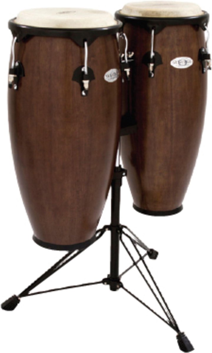 Toca Percussion Synergy CongaSet 2300TOB, 10" & 11", Tobacco - Conga