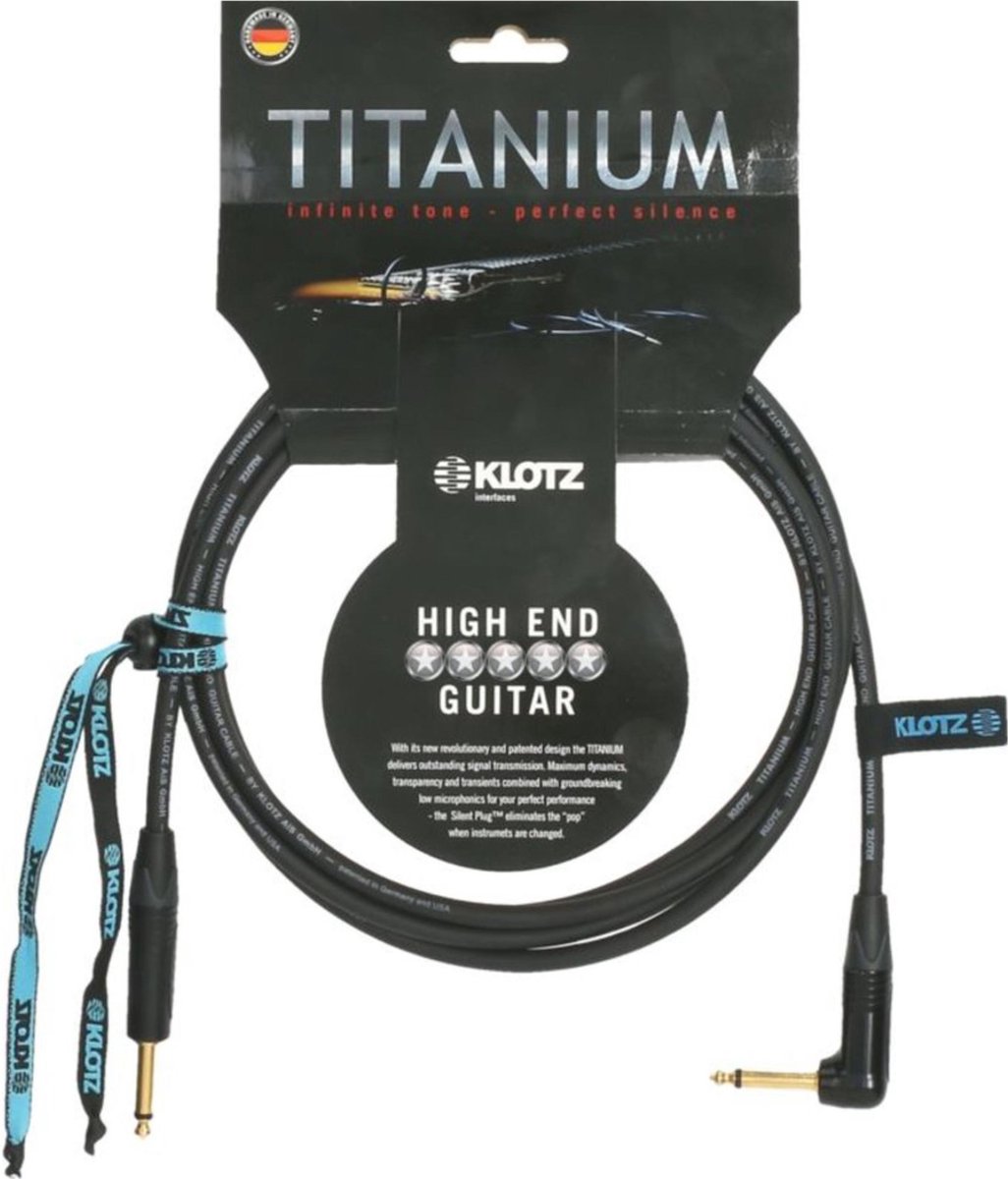 Klotz TI-0900PR High-end gitaar- en baskabel 9 meter