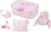 Babypoppen verzorging tas Maria princess