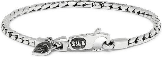SILK Jewellery - Zilveren Armband - Dua - 248.17 - Maat 17,0