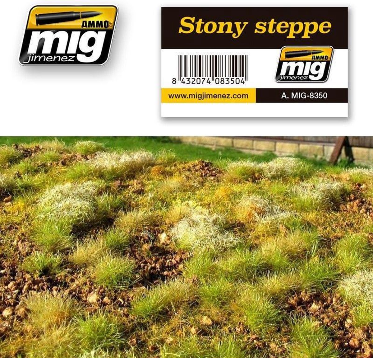 Mig - Stony Steppe (Mig8350) - modelbouwsets, hobbybouwspeelgoed voor kinderen, modelverf en accessoires