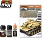 Mig - German Tanks Set (Mig7412) - modelbouwsets, hobbybouwspeelgoed voor kinderen, modelverf en accessoires