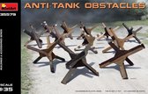 1:35 MiniArt 35579 Anti tank obstacles Plastic Modelbouwpakket