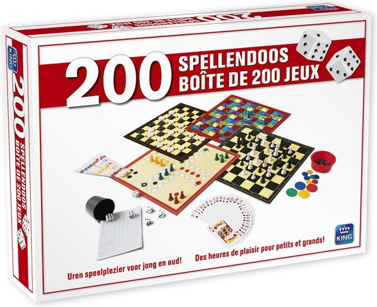 Thumbnail van een extra afbeelding van het spel 200 SPELLENDOOS NL/FR