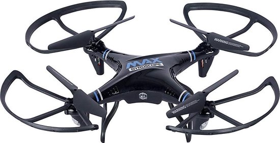 Sirius Toys X5 - Max Gyroscoop Drone - 2.4 Ghz 4Ch 6-Axis Gyro Rc Quad  Copter (zwart) | bol.com