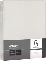Bonnanotte Jersey Dubbel Stretch Hoeslaken - Off White 90x200