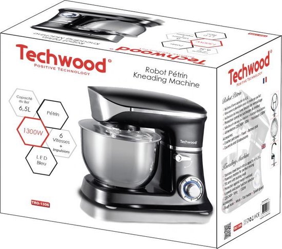 Techwood culinaire - Batteur sur socle - 1300 Watt | bol.com