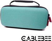 Cablebee Nintendo Switch Lite harde beschermhoes turquoise