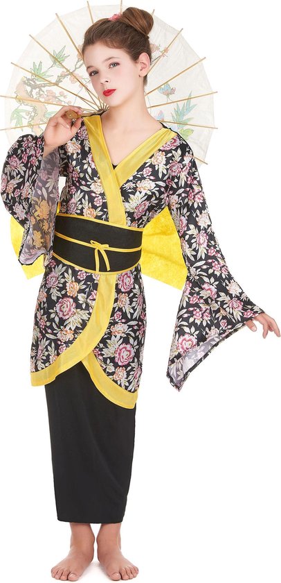 LUCIDA - Japanse kostuum voor meisjes - S 110/122 (4-6 jaar) | bol.com