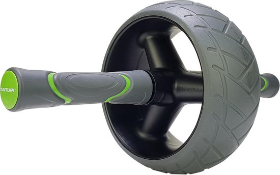 Foto: Tunturi ab roller buikspiertrainer trainingswiel de luxe incl gratis fitness app