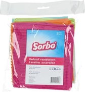 Sorbo Badstof Vaatdoeken - 35x35cm - 2 verpakkingen van 5 stuks