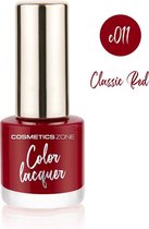 Cosmetics Zone Classic Nail Gel 7ml. - Classic Red C011