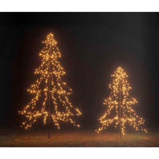 hebben zich vergist regionaal Voetganger Lumineo Kerstboom vorm LED buitenverlichting 300 | bol.com