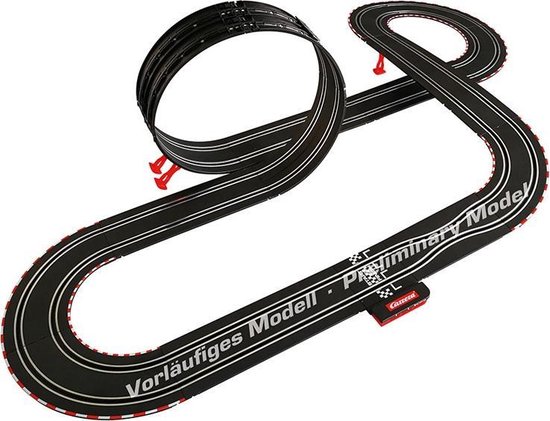 Carrera Go!!! - Smoking Tires Racebaan + 2 Auto's met Licht 490 cm | bol.com