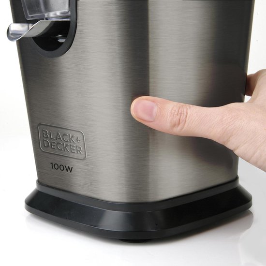 BLACK+DECKER sapcentrifuge - 100W - grote vulopening - RVS - onderdelen vaatwasserbestendig van Merkloos — afbeelding 5