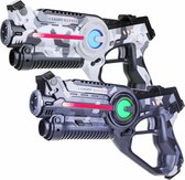 Light Battle Active Camo Laser game Set - Grijs/Wit - 2 Laserguns