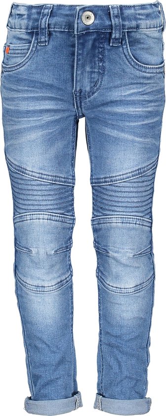 TYGO & vito Jongens Stretch skinny jeans met dubbele kniestukken - m.used -  Maat 134 | bol