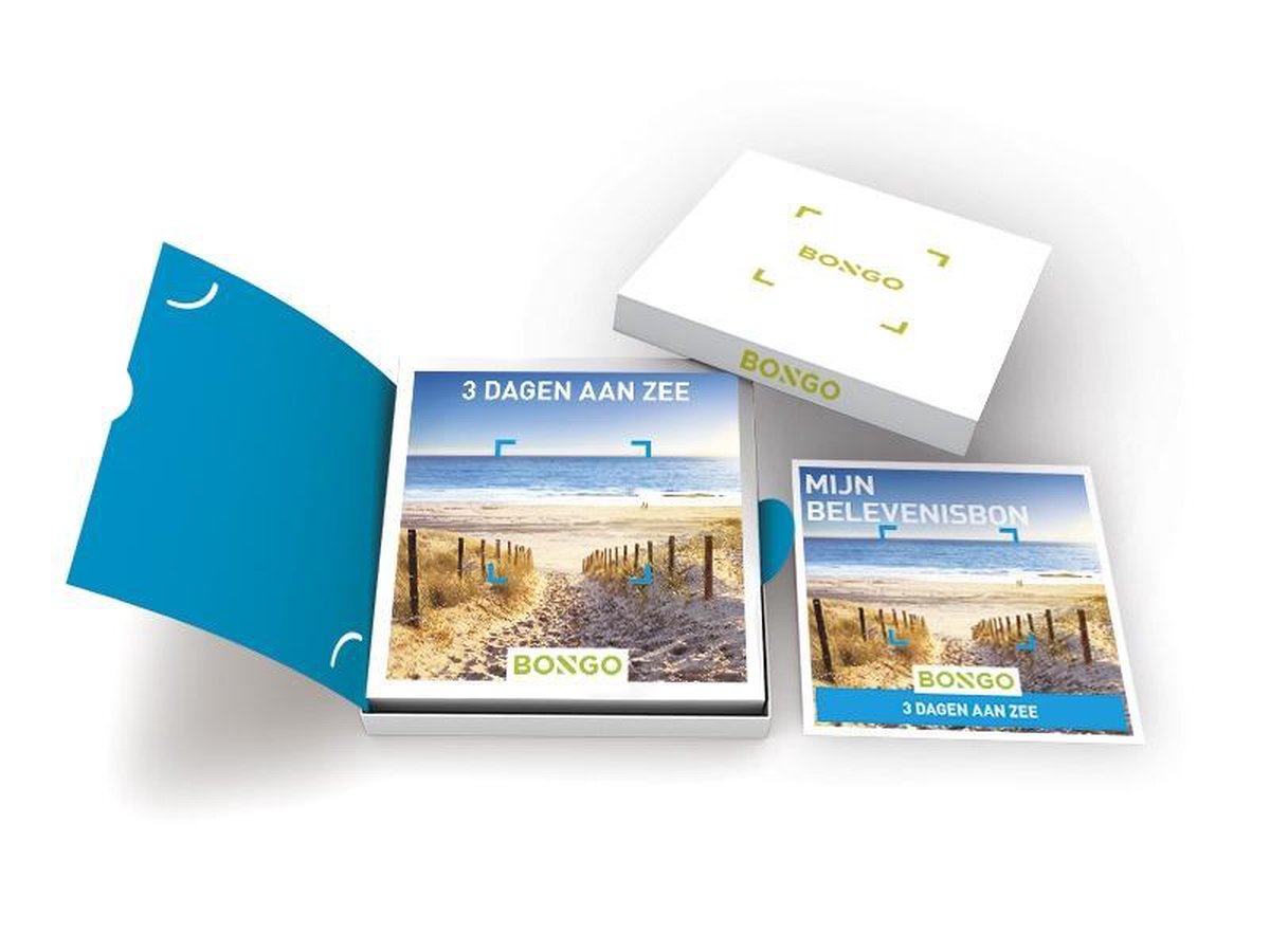bol.com | Bongo Bon - 3 Dagen Aan Zee Cadeaubon - Cadeaukaart cadeau