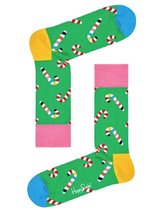 Happy Socks Candy Cane Sock - unisex sokken - Unisex - Maat: 36-40