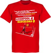 Trent Alexander-Arnold Liverpool - Barcelona Corner T-Shirt - Rood  - XL